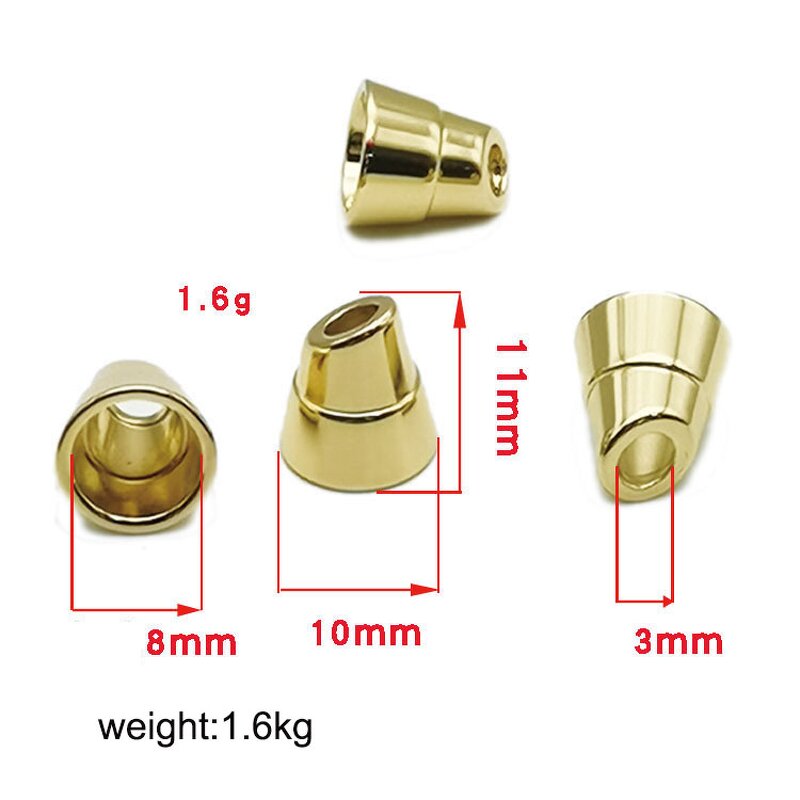 End Caps Manufacturer - OEM/ODM Factory Sell Tops Cord Ends Leather Cord Clasp Bracelet