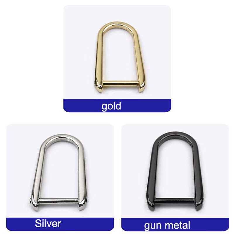 D Ring Accessory Manufacturer - OEM/ODM High Quality Screw Open with Triangular Buckle