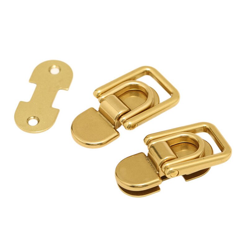 Bag Making Accessories Manufacturer - OEM/ODM Solid Brass Small Side Clip Anchor for Bags