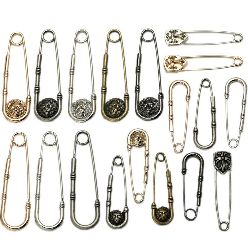 Safety Pin Manufacturer - OEM/ODM Wholesale Small U-Shaped Needle Metal Copper Decorative Buckle