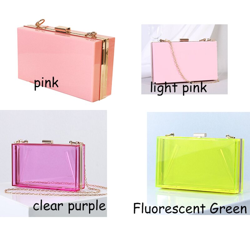 Acrylic Party Bag Manufacturer - OEM/ODM Metal Purse Frame Evening Handbag Acrylic