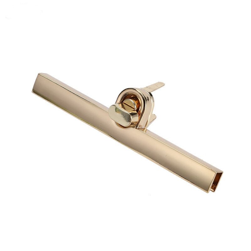 Bag Locks Factory - OEM/ODM High Quality Twist Gold Color Metal Turn Lock for Luggage