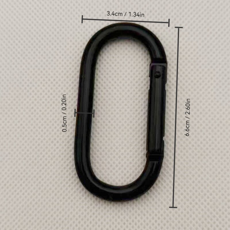 Metal D Ring Manufacturer - OEM/ODM 20mm Zinc Alloy D Shape for Bag Strap Accessories