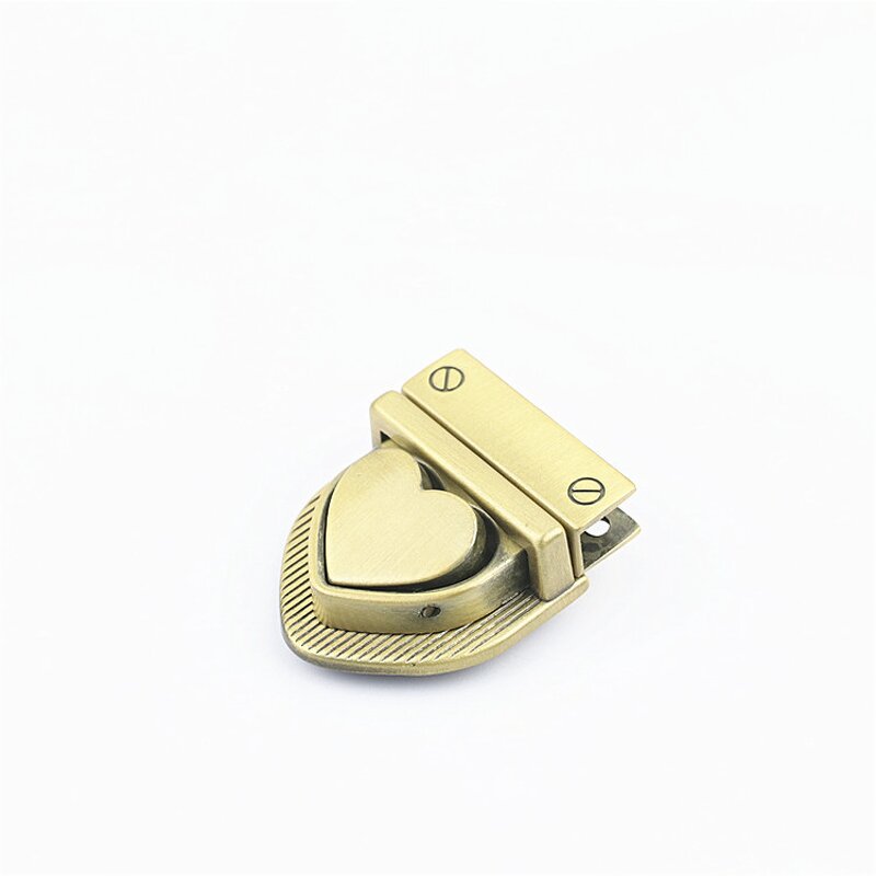 Bag Lock Manufacturer - OEM/ODM Custom Logo Color Oval Shape Turn Lock for Leather Handbag