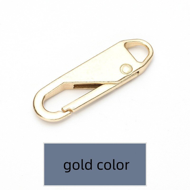 Zipper Slider Manufacturer - OEM/ODM Fashion Round Shape 5# No Lock Nickel Zinc Alloy Custom