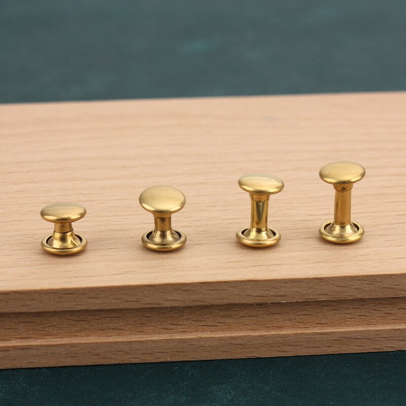 Metal Dome Rivet Manufacturer - OEM/ODM 8mm Bronze for Shoes Garment Leather Bags Decoration