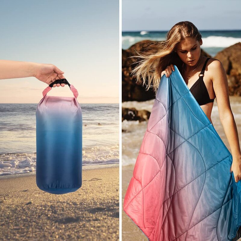 Camping Blanket Manufacturer - Custom Printed Nylon Wearable Puffy