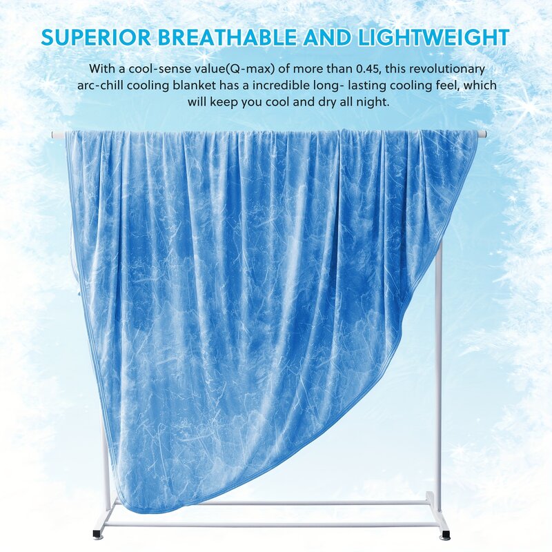 Cooling Blanket Factory - Multi-Use Machine Washable Double-Sided Cold