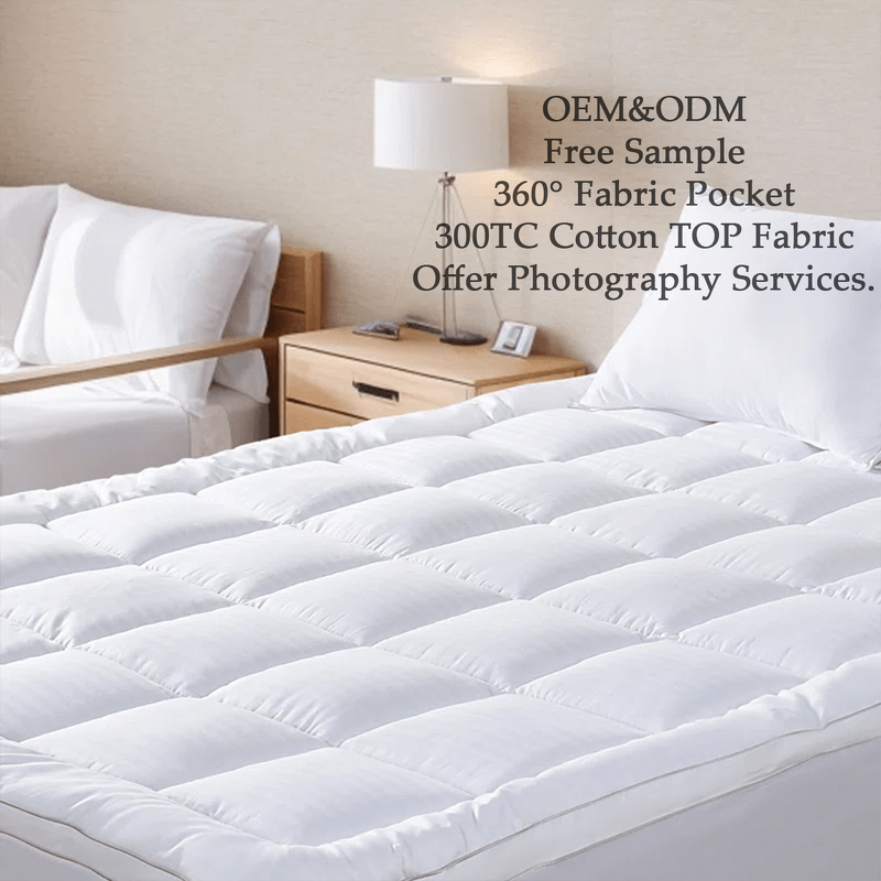 Mattress Topper Factory - Breathable Machine Washable Queen Size