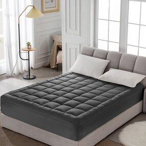 Mattress Protector Supplier - Polyester Fiber Cheap Mattress Topper