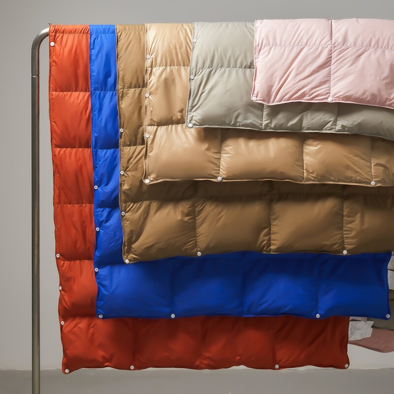 Camping Blanket Manufacturer - Custom Recycled Quilted Carry-On