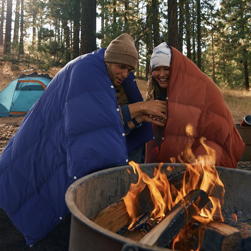 Camping Blanket Manufacturer - Custom Recycled Quilted Carry-On