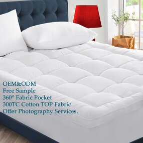 Mattress Topper Factory - Quilted Extra Thick Cool King Size
