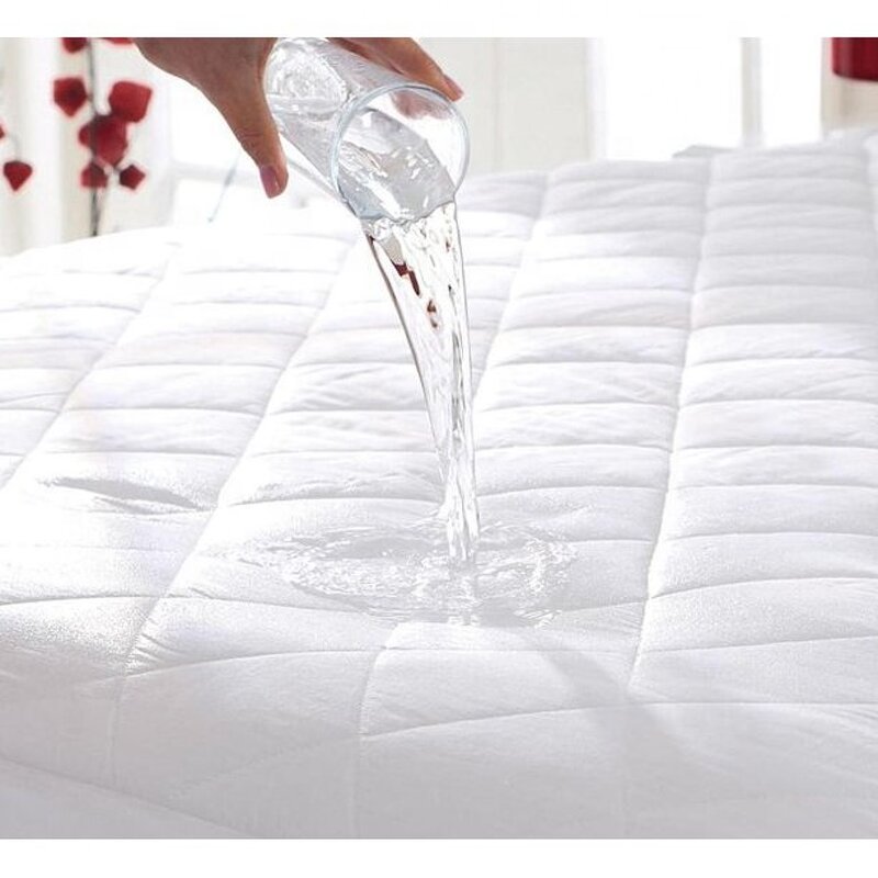 Mattress Protector Factory - White Queen Size Quilted Waterproof