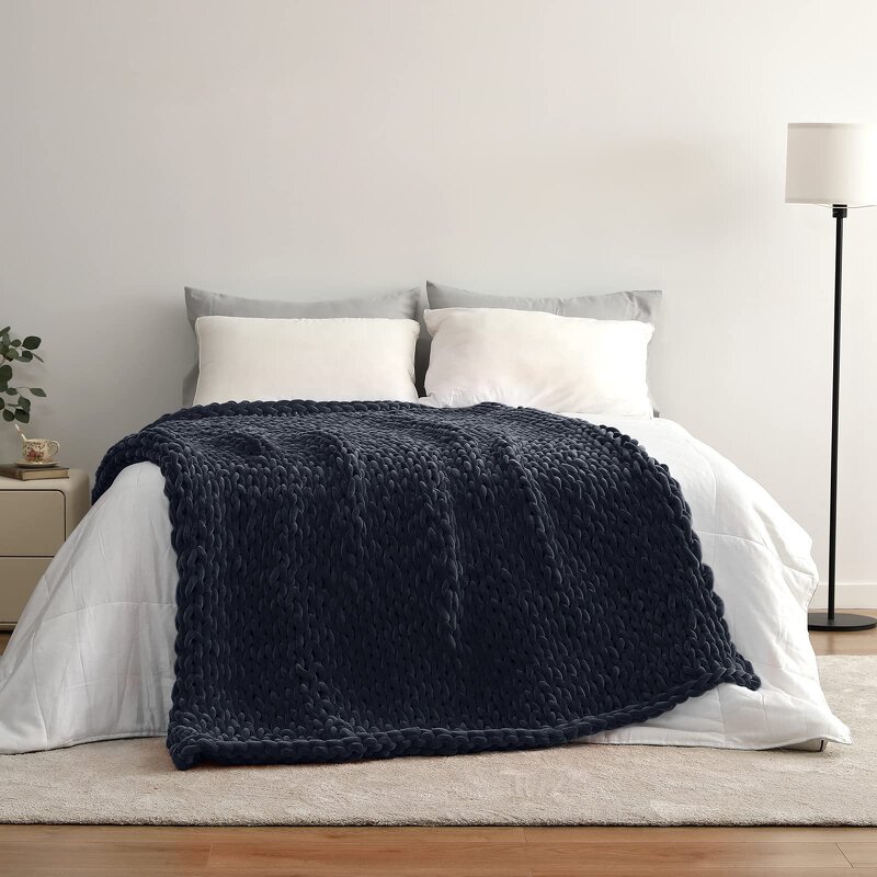 Weighted Blanket Manufacturer - Custom Handmade Heavy Knitted Throw