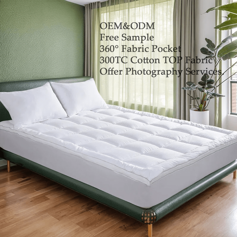 Mattress Topper Factory - Secure Fit Quilted Cooling Deep Pocket