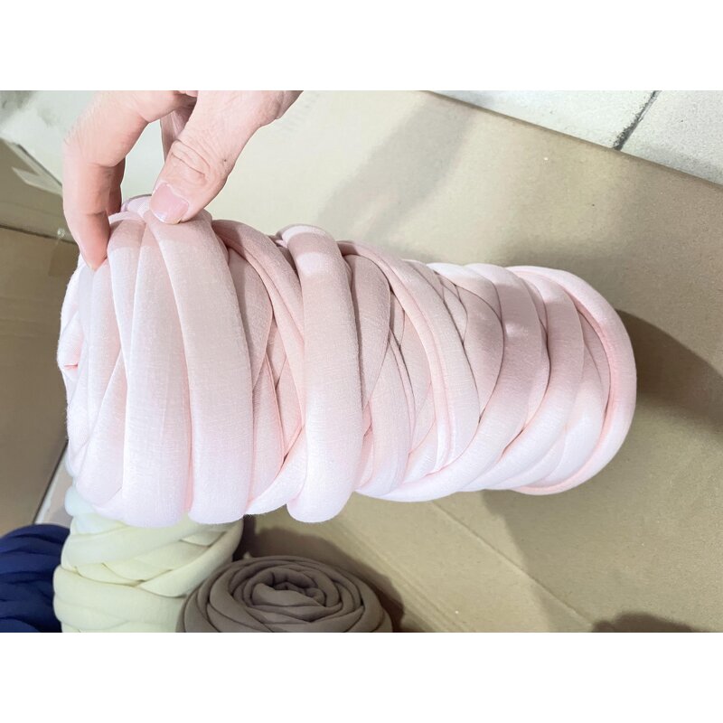 Tube Yarn Factory - Machine Washable Cotton Roving Hollow Fiber