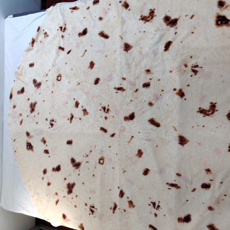 Tortilla Blanket Manufacturer - Round Double Sided Sofa Blanket