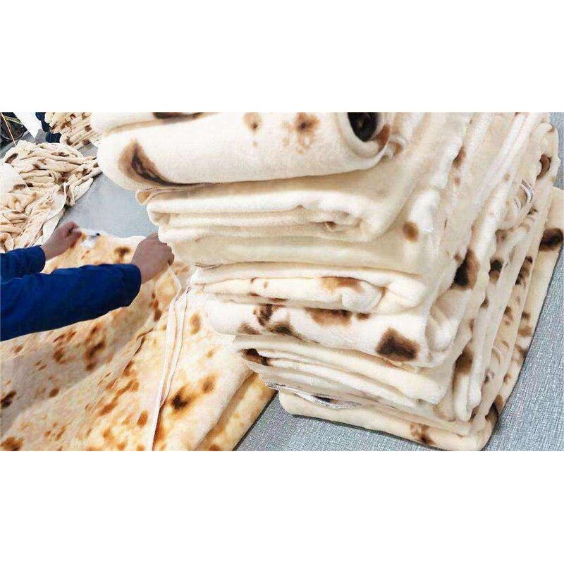 Mexico Blanket Factory - Flannel Air Conditioning Cover Printed Taco