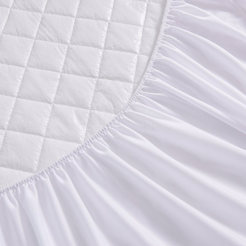 Mattress Protector Factory - White Queen Size Quilted Waterproof