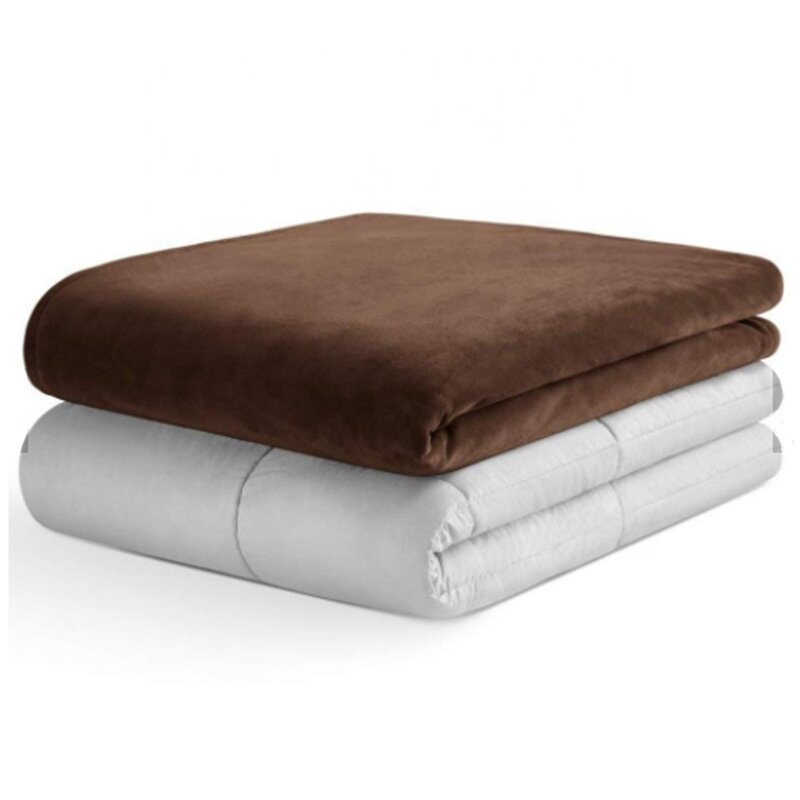 Weighted Blanket Factory - Mink Cotton Plush Therapy for Autism