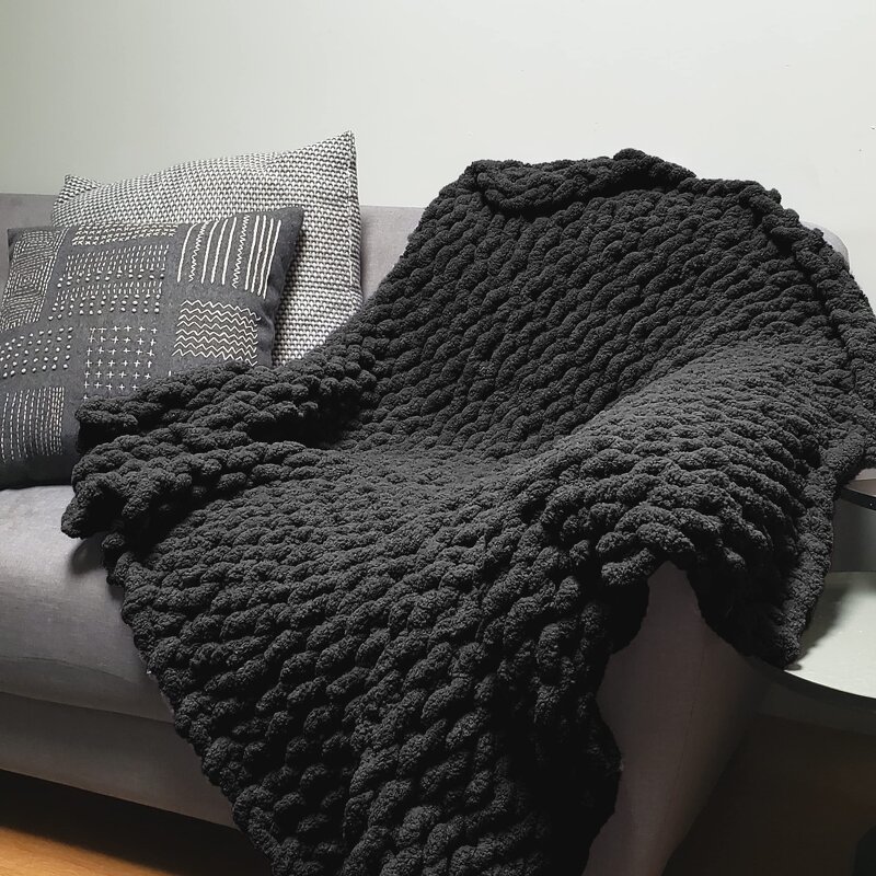 Weighted Blanket Manufacturer - Customizable Chunky Chenille Throw