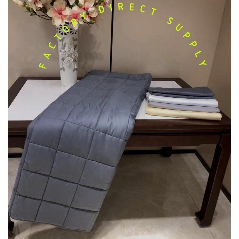 Weighted Blanket Factory - Cotton Shell Glass Bead Fill Washable