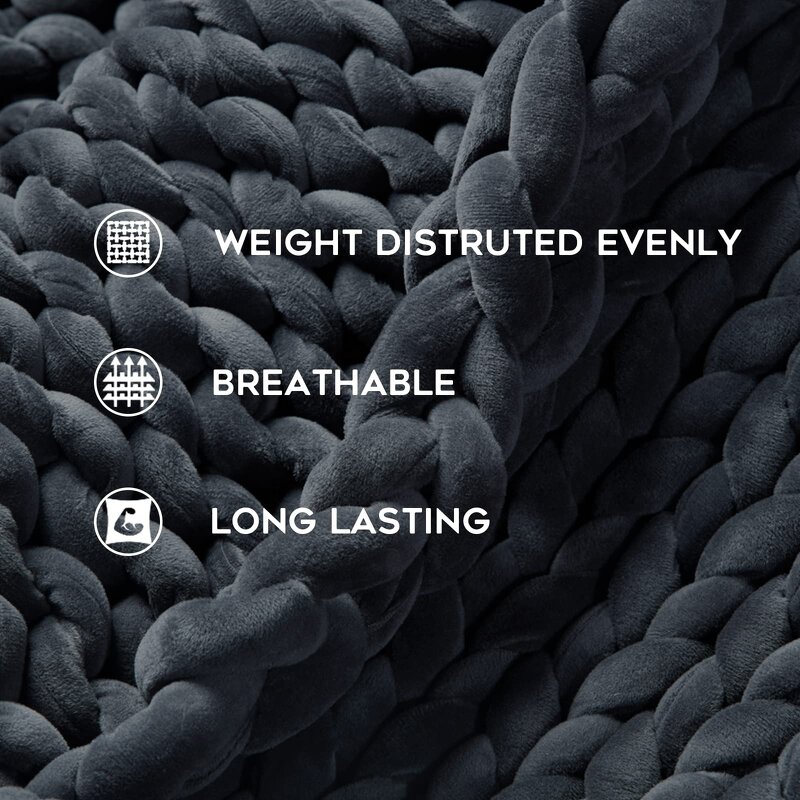 Weighted Blanket Manufacturer - Custom Handmade Heavy Knitted Throw