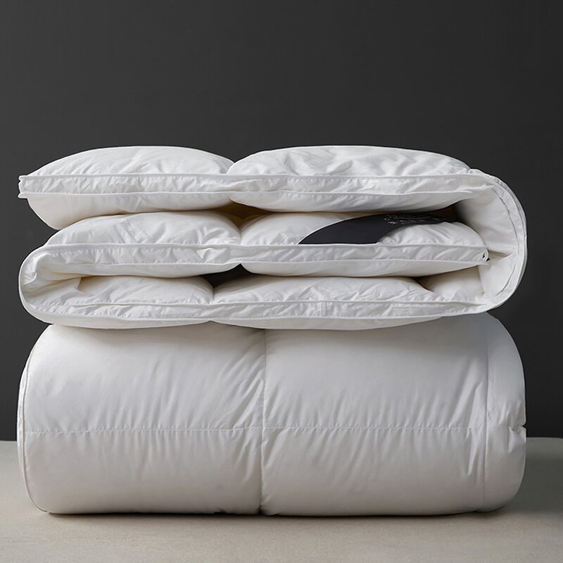 Down Comforter Manufacturer - Goose Duck Down Queen King Size Warm
