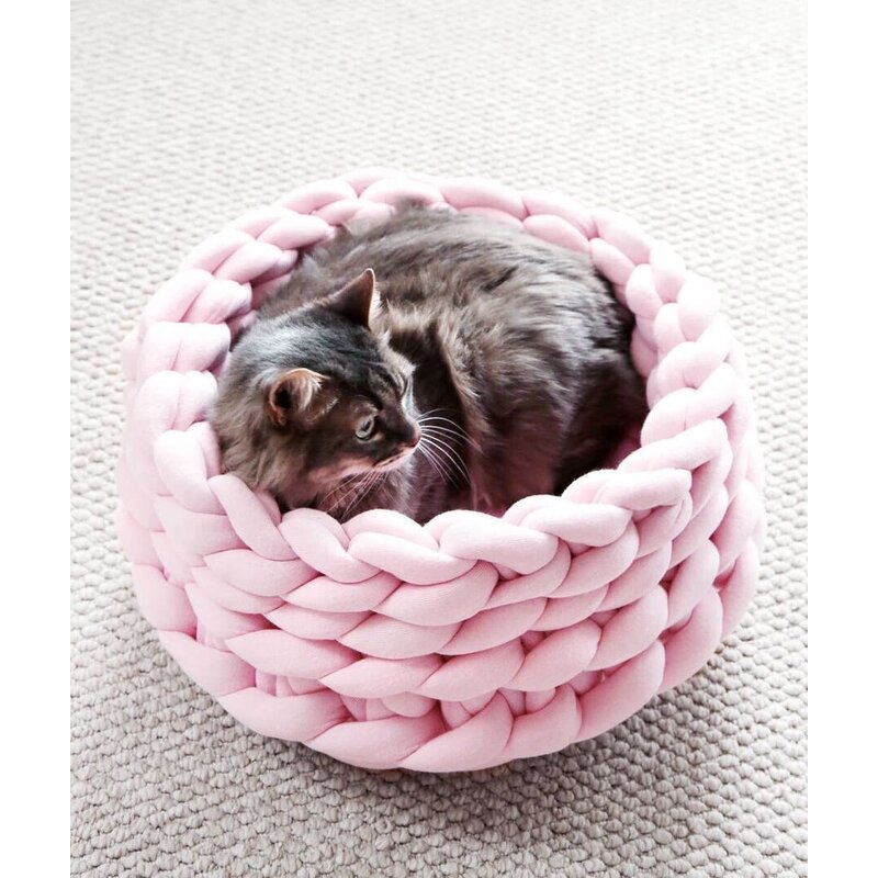 Pet Bed Factory - Support Customization Chunky Round Funny Design