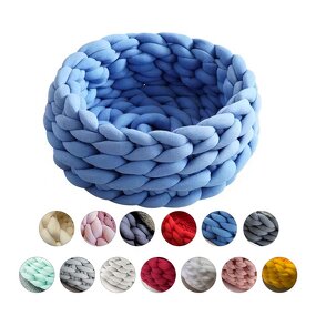 Pet Bed Factory - Support Customization Chunky Round Funny Design