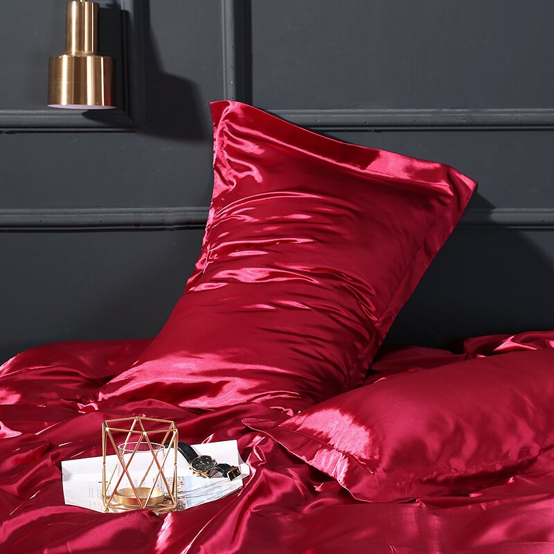 Pillowcases Manufacturer - Cooling Silky Set of 2 Luxury Satin