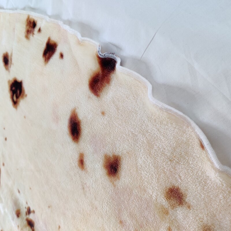 Tortilla Blanket Manufacturer - Round Double Sided Sofa Blanket