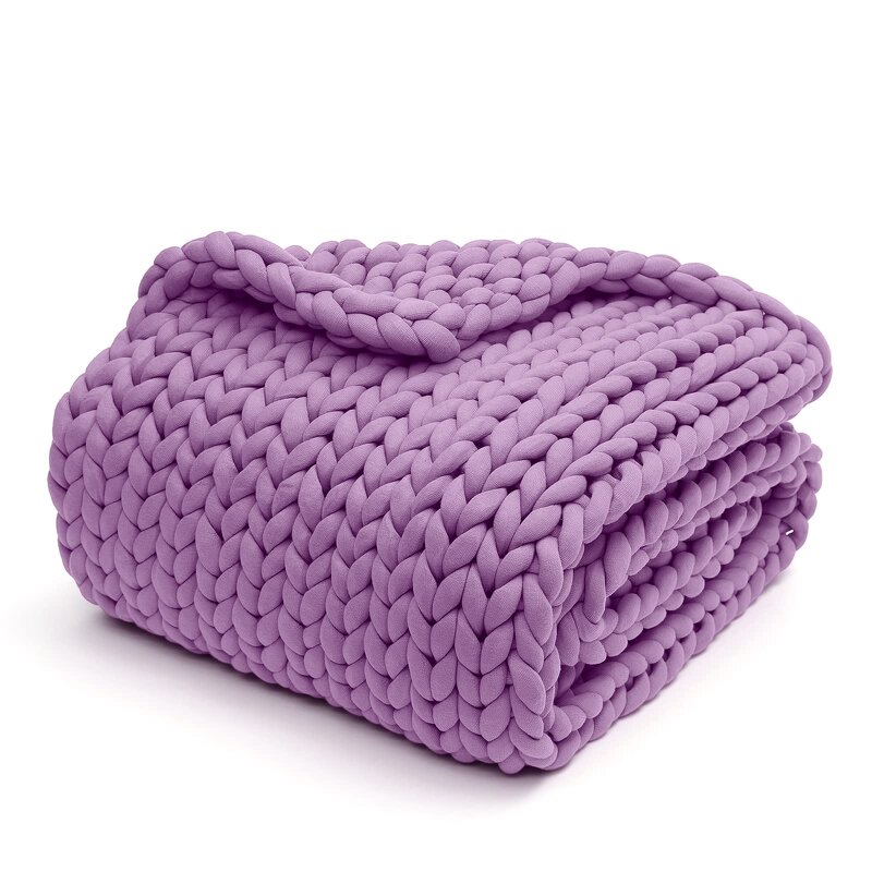 Weighted Blanket Factory - Custom Size Polyester Cable Knit