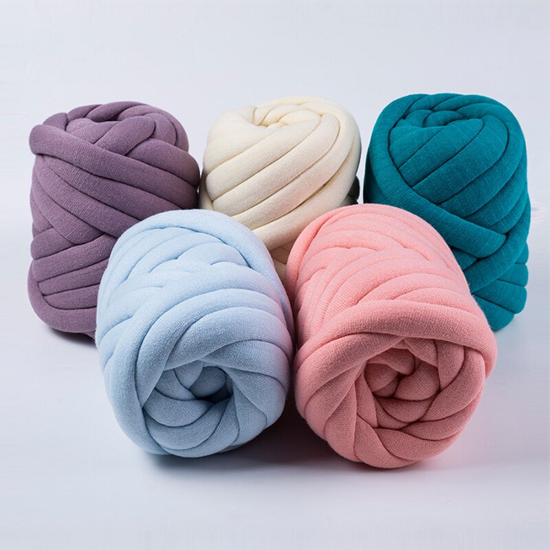 Tube Yarn Manufacturer - Washable Seamless Jersey Chunky Braid