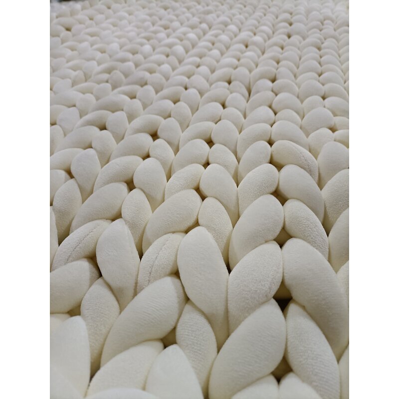 Weighted Blanket Manufacturer - Custom Recycled Chunky Velvet Knitted