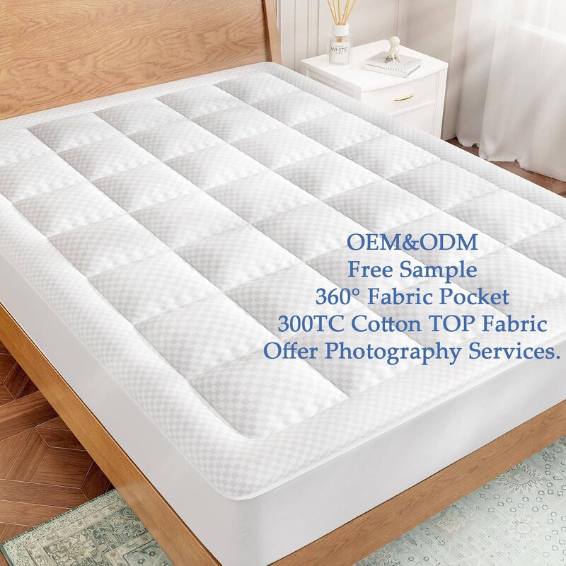 Mattress Cover Manufacturer - Queen Size Cotton Top Cooling Bed Mat