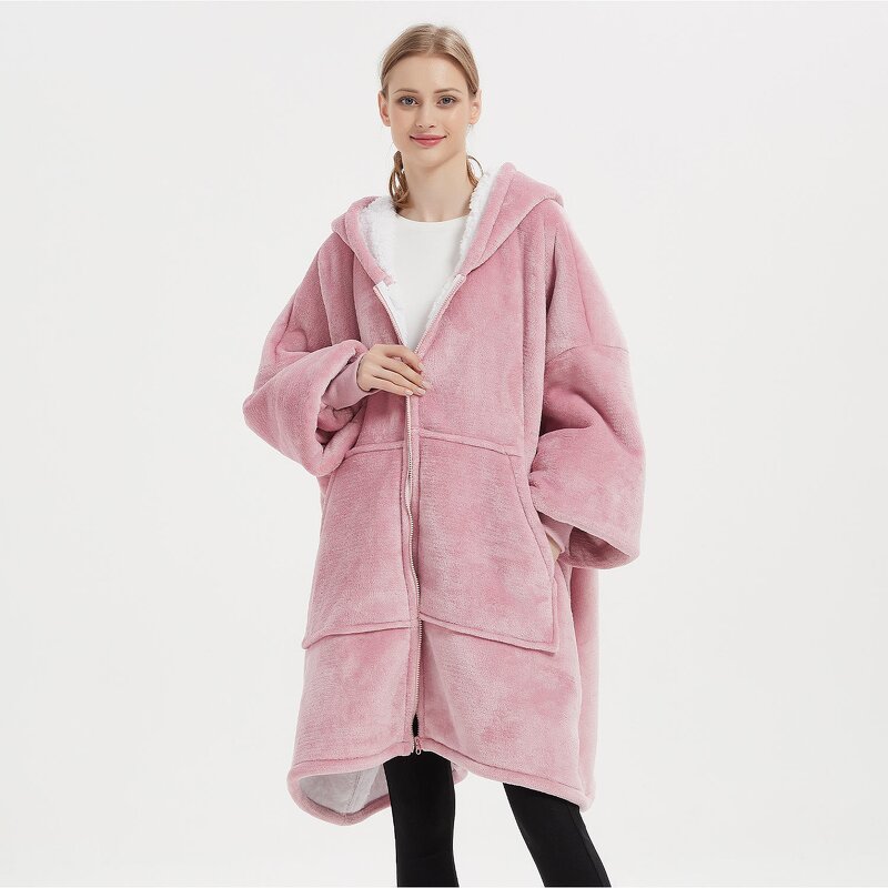 Hooded Blanket Manufacturer - Custom Plush Hooded Fleece Sherpa