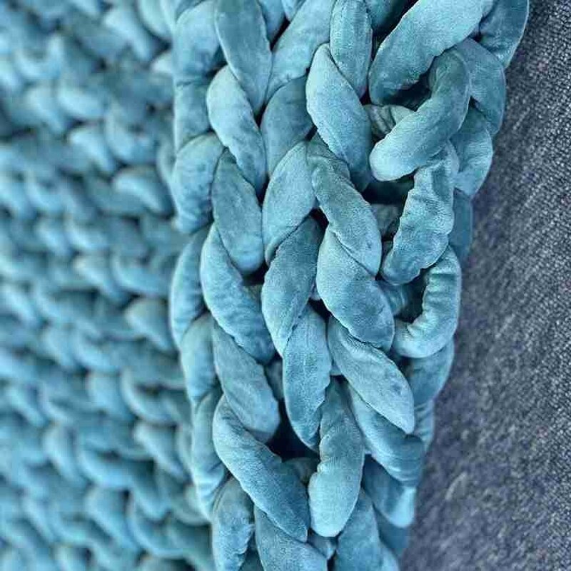 Weighted Blanket Factory - Hand Made Chunky Knit for Insomnia