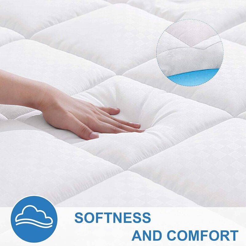 Mattress Cover Manufacturer - Queen Size Cotton Top Cooling Bed Mat
