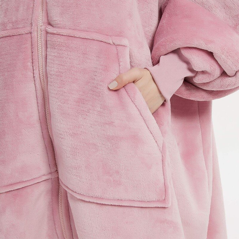 Hooded Blanket Manufacturer - Custom Plush Hooded Fleece Sherpa