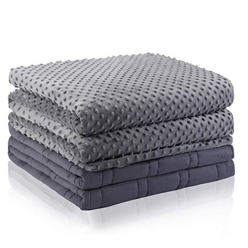 Weighted Blanket Supplier - Minky Heat-Weighted Blanket Factory Price