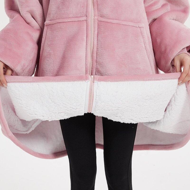 Hooded Blanket Manufacturer - Custom Plush Hooded Fleece Sherpa