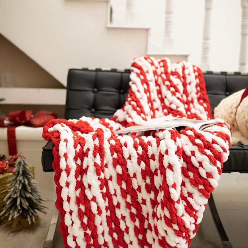 Weighted Blanket Supplier - Chenille Yarn Giant Knit for Insomnia