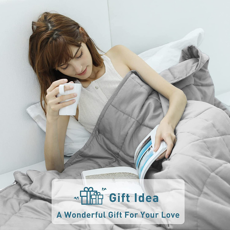 Weighted Blanket Manufacturer - Cooling Fiber Woven Technique Home Use