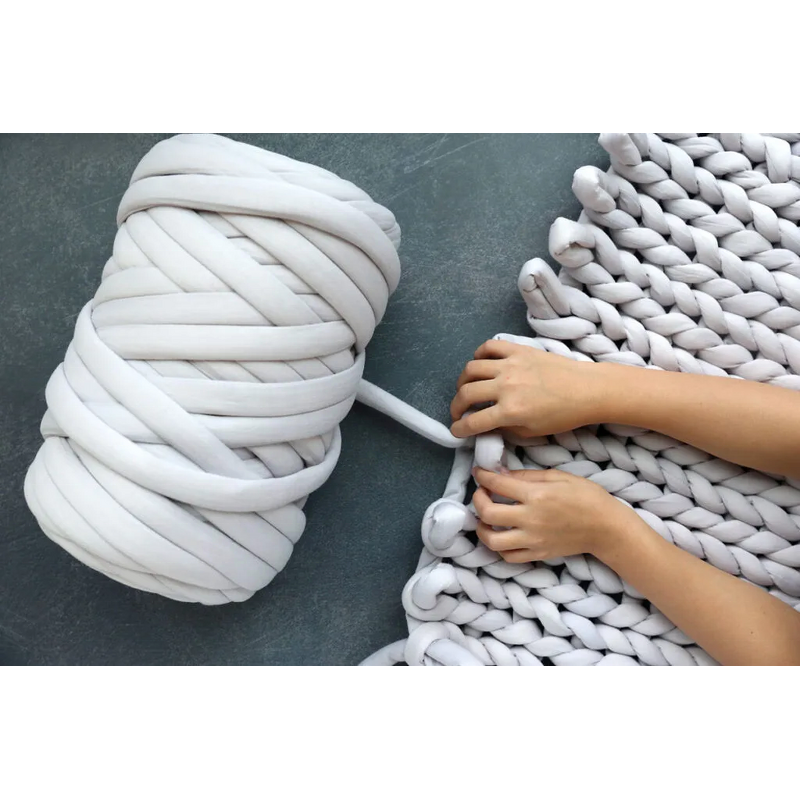 Cotton Tube Yarn Factory - Super Giant Polyester Filling Chunky Yarn
