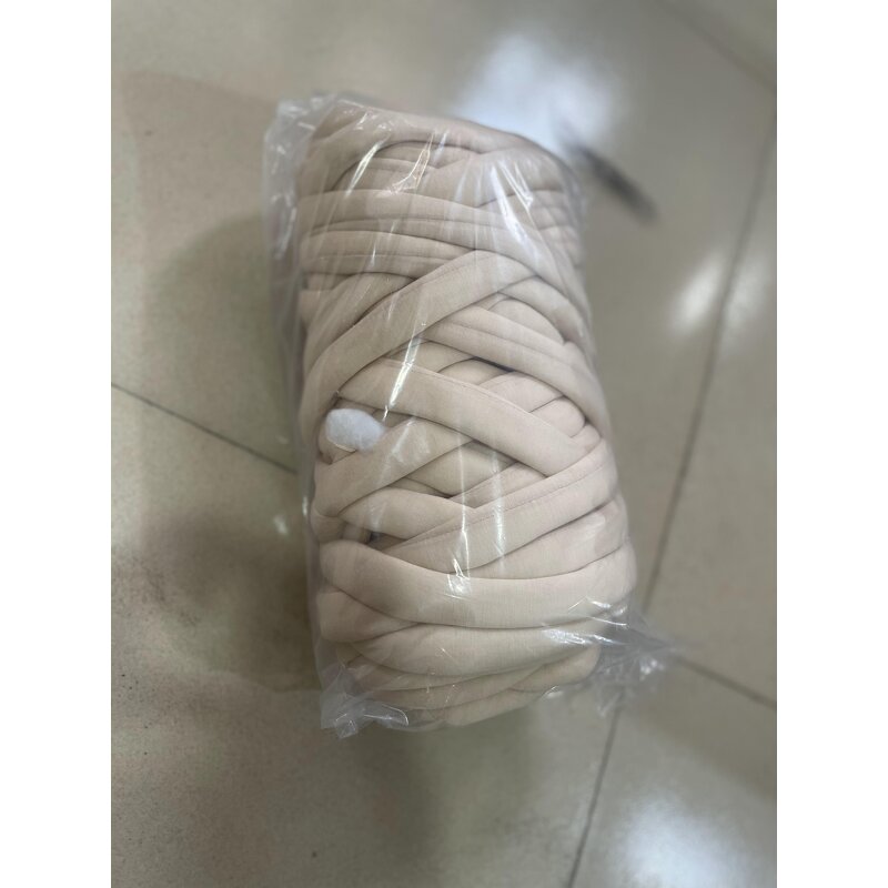Chunky Tube Yarn Manufacturer - Polyester Hollow Giant Hand Knitting