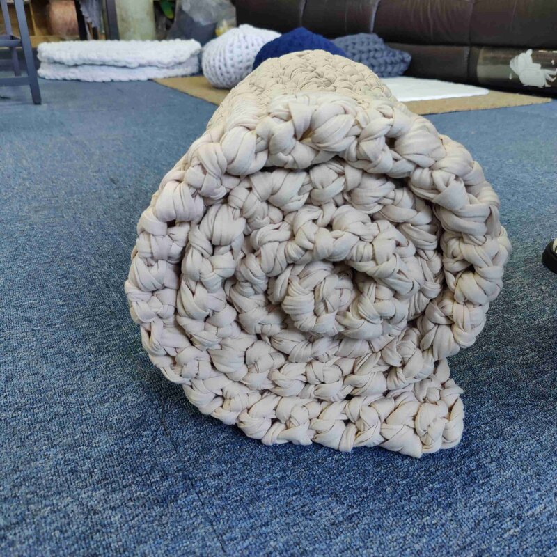 Weighted Blanket Supplier - Custom Large Handmade Chunky Cotton