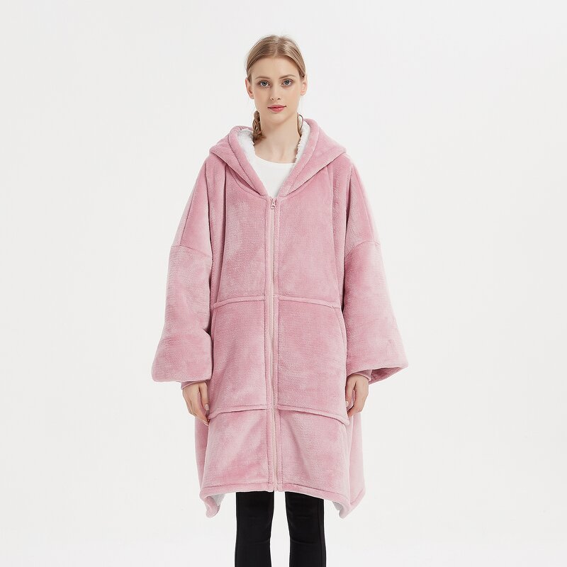 Hooded Blanket Manufacturer - Custom Plush Hooded Fleece Sherpa