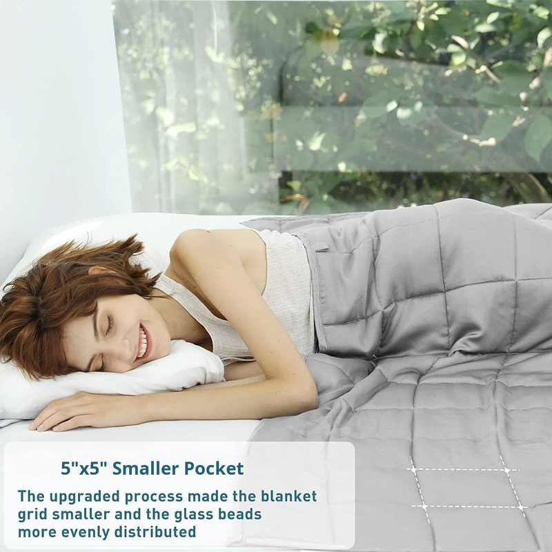 Weighted Blanket Manufacturer - Cooling Fiber Woven Technique Home Use